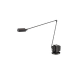 Dynamo Minimalist Adjustable LED Table Lamp Rotating Metal Desk Light for Modern Bedroom Office