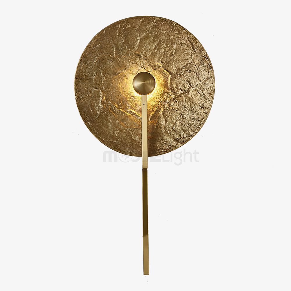 handcrafted-gold-brass-lunar-surface-integrated-led-wall-sconce-lighting