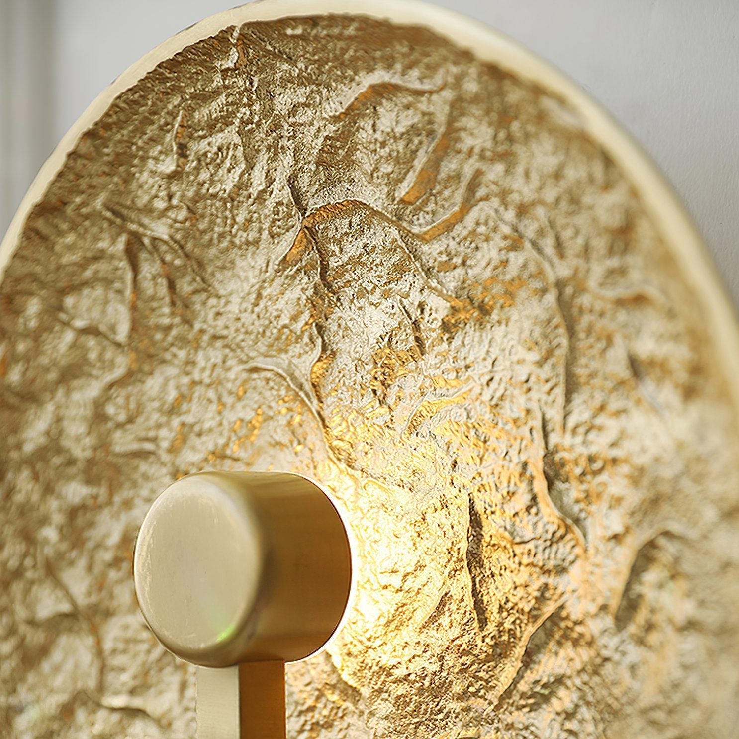 handcrafted-gold-brass-lunar-surface-integrated-led-wall-sconce-lighting