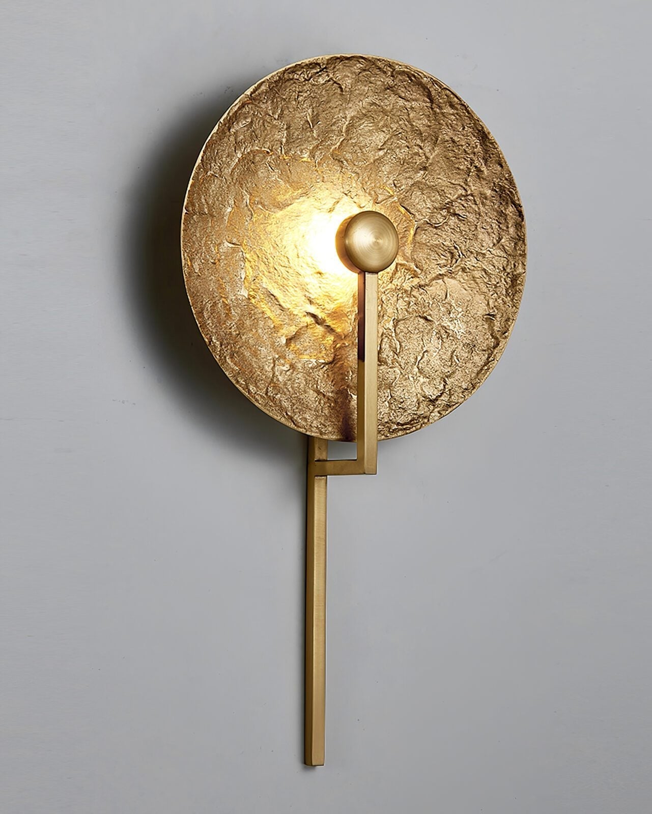 handcrafted-gold-brass-lunar-surface-integrated-led-wall-sconce-lighting