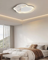 Modern Cloud Shape LED Ceiling Light Minimalist Acrylic Flush Mount Fixture for Bedroom