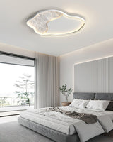 Modern Cloud Shape LED Ceiling Light Minimalist Acrylic Flush Mount Fixture for Bedroom
