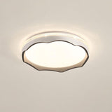 Lyric Round Modern LED Flush Mount Ceiling Light with Three Color Temperature Settings