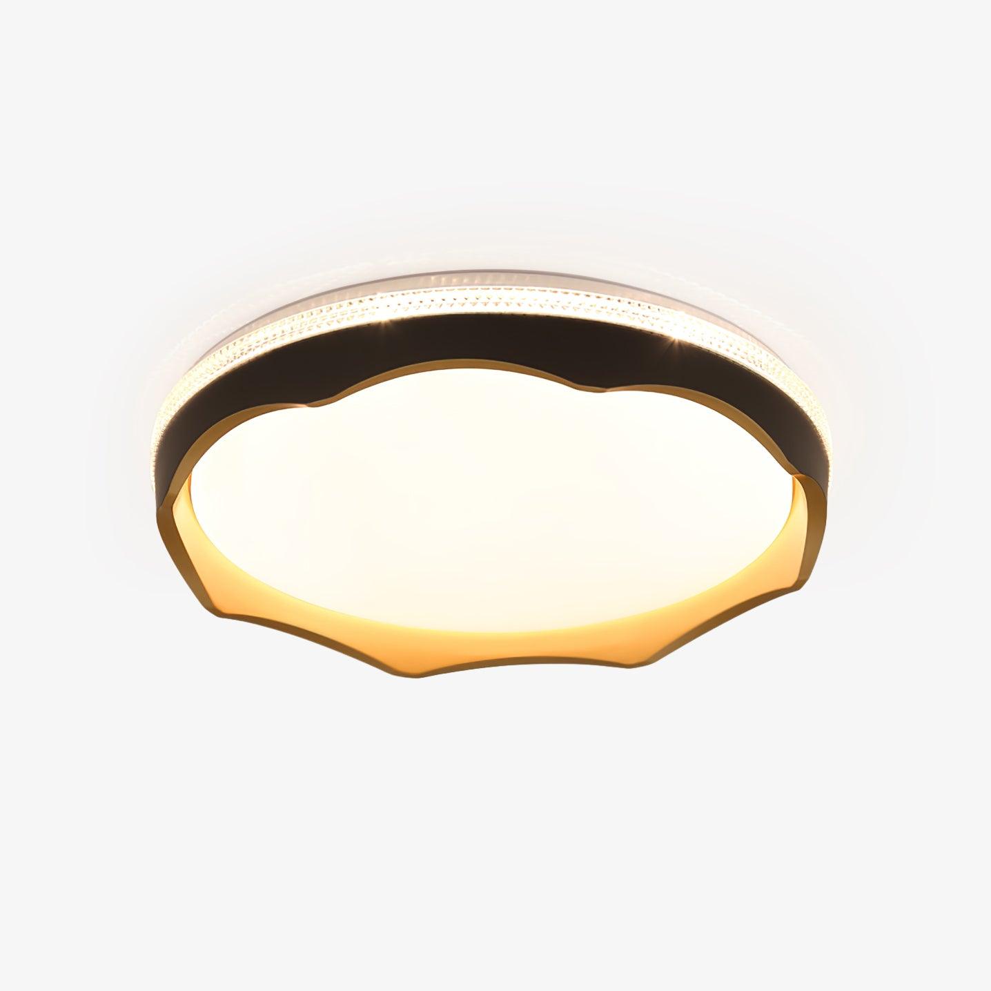 Lyric Round Modern LED Flush Mount Ceiling Light with Three Color Temperature Settings