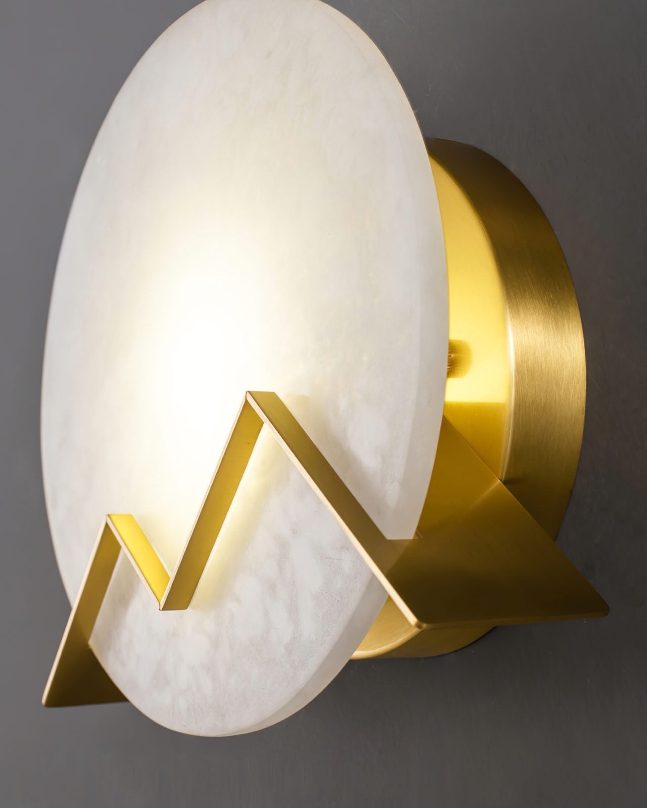 alabaster-stone-round-wall-sconce-integrated-led-light-with-natural-brass-finish-for-hallway