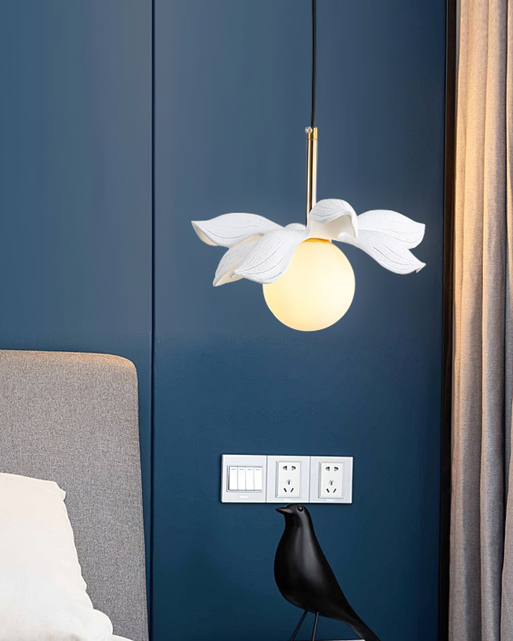 modern-macaron-flower-pendant-light-resin-floral-hanging-lamp-with-milk-glass-shade