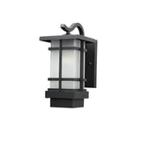 waterproof-ip65-madison-lantern-exterior-wall-sconce-with-frosted-glass-and-aluminum-frame-black-finish