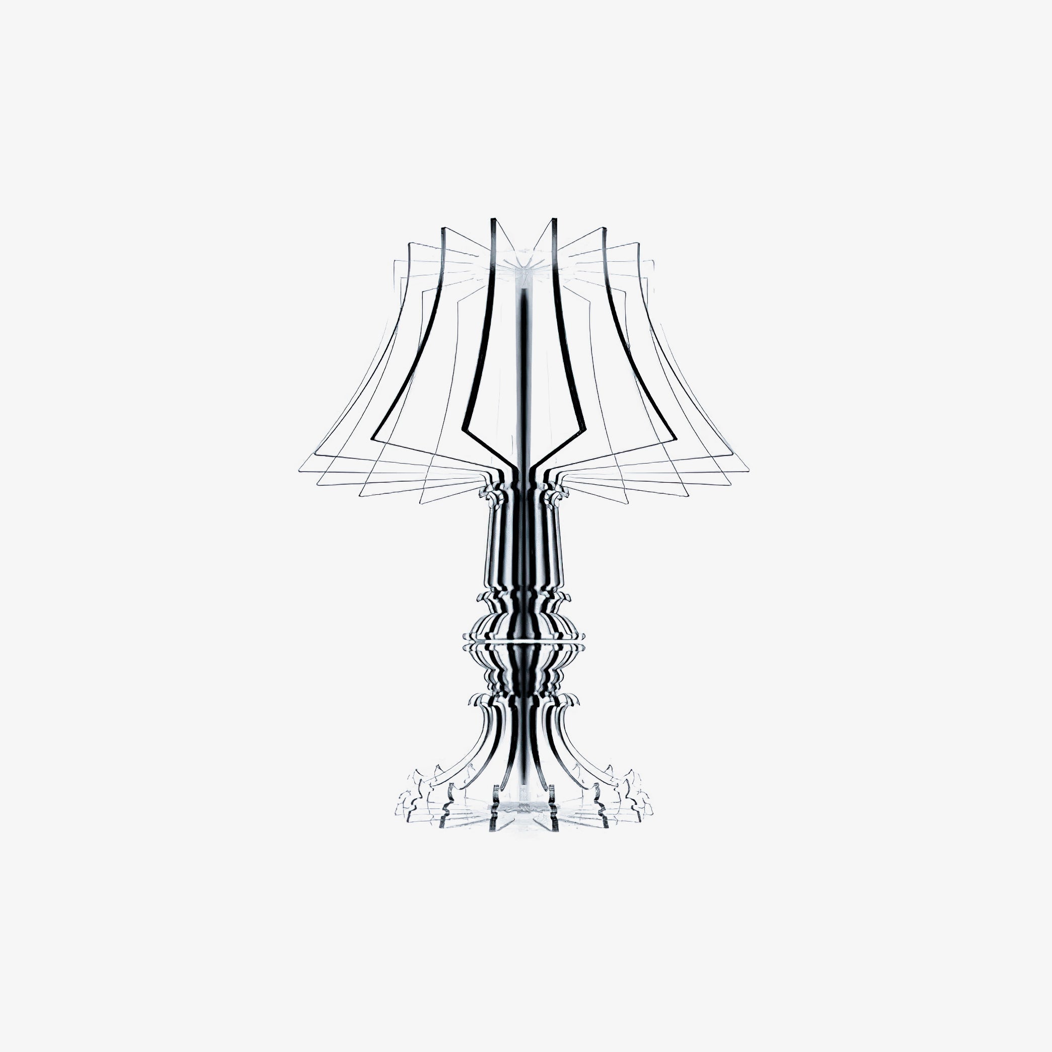 Josephine Contemporary Acrylic LED Table and Floor Lamp for Ambient Home Lighting
