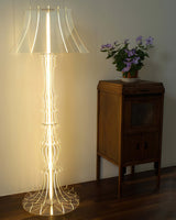 Josephine Contemporary Acrylic LED Table and Floor Lamp for Ambient Home Lighting