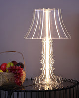 Josephine Contemporary Acrylic LED Table and Floor Lamp for Ambient Home Lighting