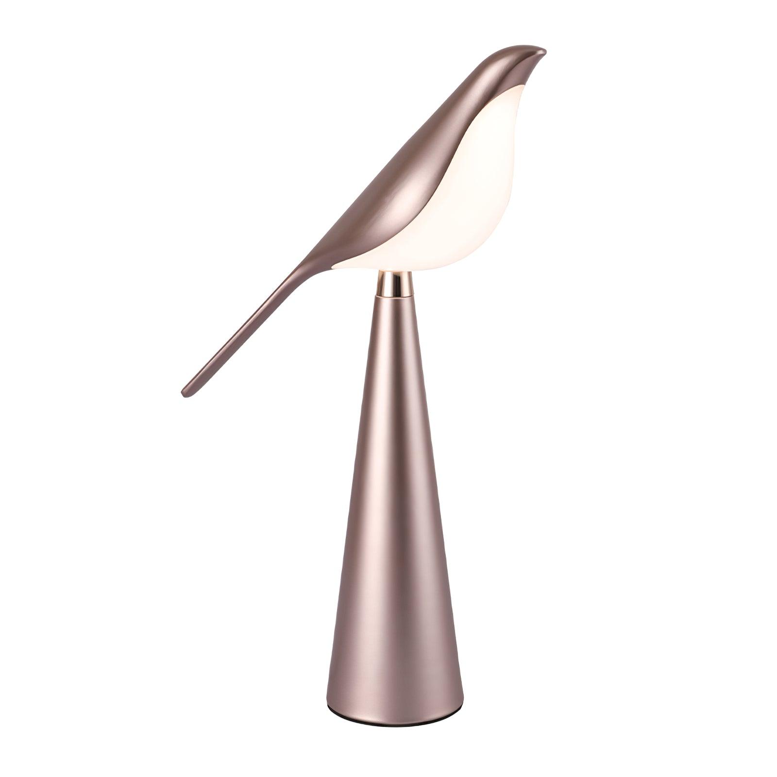 Modern Magpie Art Bird LED Table Lamp Elegant Task Lighting for Bedside and Office