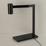 Modern Minimalist Circular LED Table Lamp with Integrated Lighting for Bedside and Desk