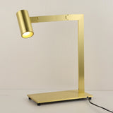 Modern Minimalist Circular LED Table Lamp with Integrated Lighting for Bedside and Desk