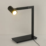 Modern Minimalist Circular LED Table Lamp with Integrated Lighting for Bedside and Desk