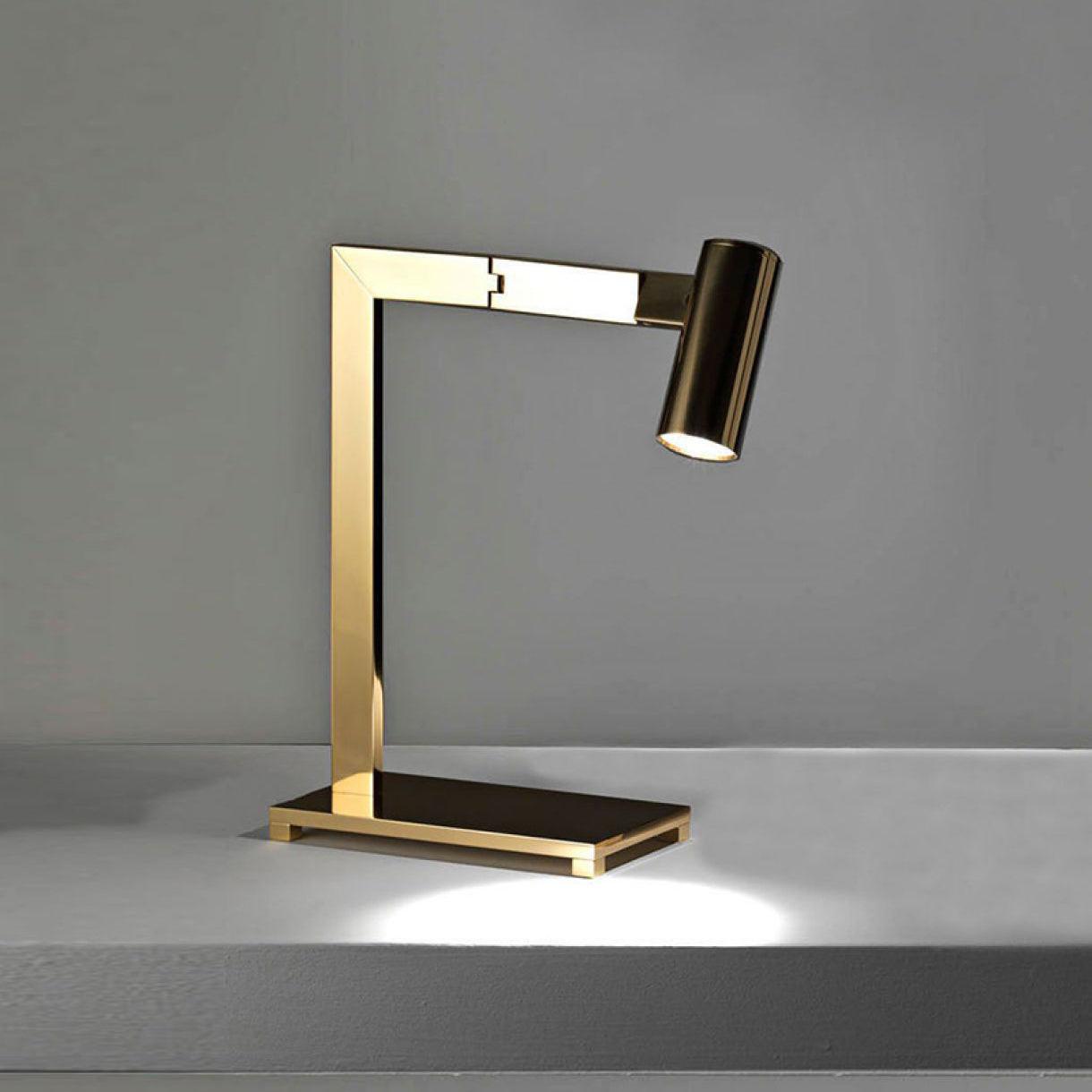 Modern Minimalist Circular LED Table Lamp with Integrated Lighting for Bedside and Desk