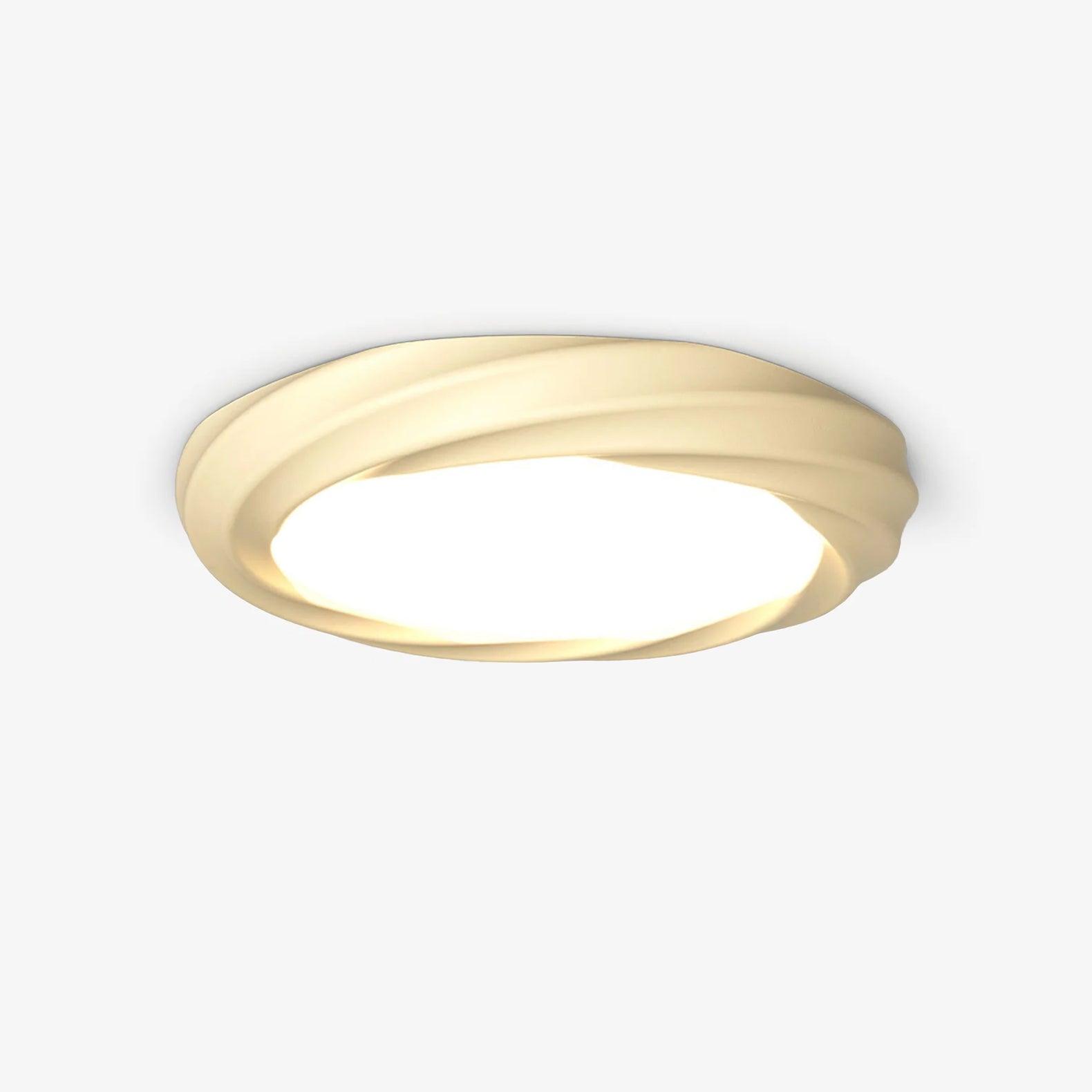 Maivy Modern Acrylic Resin Flush Mount Ceiling Light with Integrated 3 Color LED