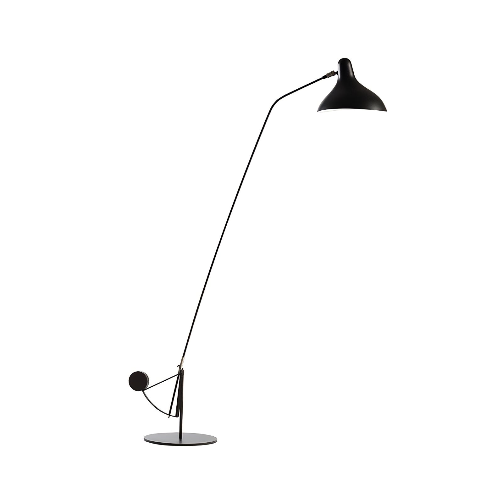 Modern Adjustable Mantis Arm Floor Lamp Rotating Industrial Metal Standing Light for Bedroom