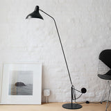 Modern Adjustable Mantis Arm Floor Lamp Rotating Industrial Metal Standing Light for Bedroom