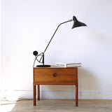 Modern Mantis Arm Table Lamp Minimalist Black Metal Desk Light for Living Room