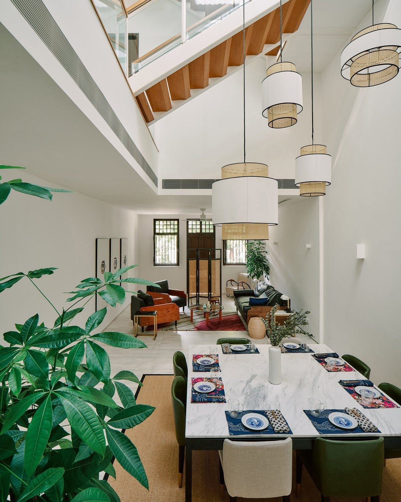 weaving-rattan-pendant-lamp-minimalist-cotton-fabric-suspended-ceiling-light