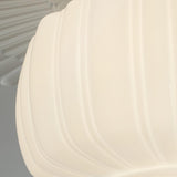 Marlo Contemporary Metal and Glass Flush Mount Ceiling Light for Modern Interiors