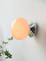 elegant-pink-glass-marshmallow-wall-sconce-for-modern-home-interior-lighting
