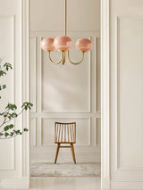 modern-marshmallow-pink-glass-pendant-light-gold-finish-ceiling-chandelier-lighting