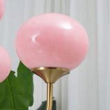 modern-marshmallow-pink-glass-pendant-light-gold-finish-ceiling-chandelier-lighting