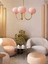 modern-marshmallow-pink-glass-pendant-light-gold-finish-ceiling-chandelier-lighting