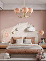 modern-marshmallow-pink-glass-pendant-light-gold-finish-ceiling-chandelier-lighting