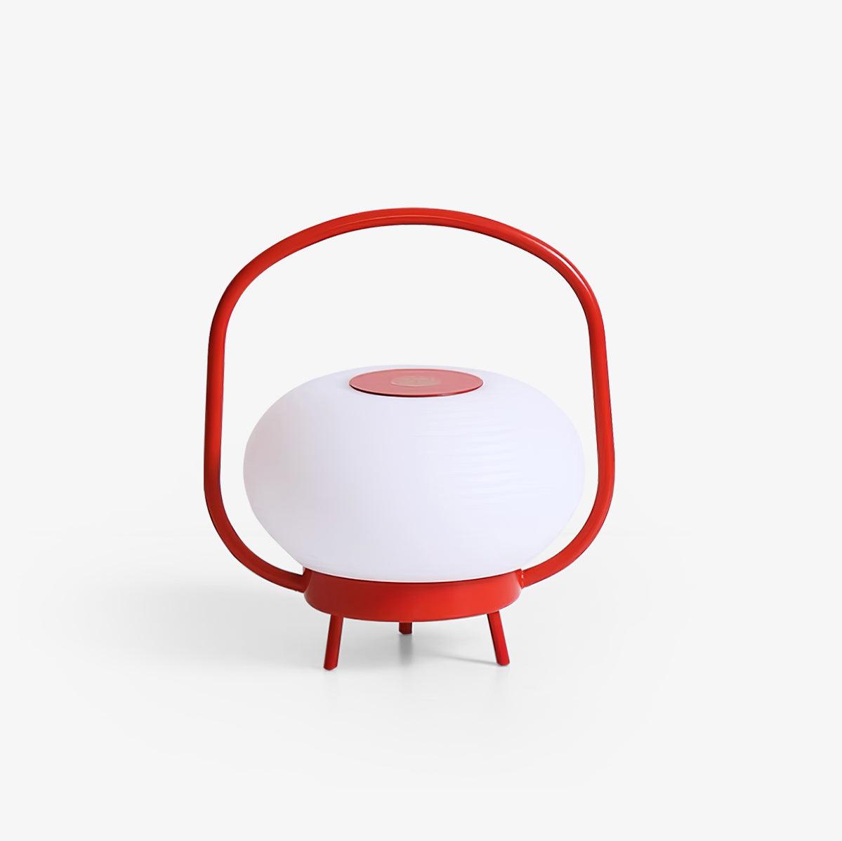 Portable LED Table Lamp with Built in Battery Cordless Retro Accent Lighting for Indoors