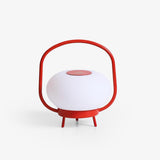 Portable LED Table Lamp with Built in Battery Cordless Retro Accent Lighting for Indoors