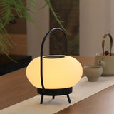 Portable LED Table Lamp with Built in Battery Cordless Retro Accent Lighting for Indoors