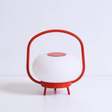 Portable LED Table Lamp with Built in Battery Cordless Retro Accent Lighting for Indoors