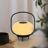 Portable LED Table Lamp with Built in Battery Cordless Retro Accent Lighting for Indoors
