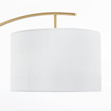 Elegant Arc Floor Lamp Large Curved Standing Light for Sofa and Dining Areas