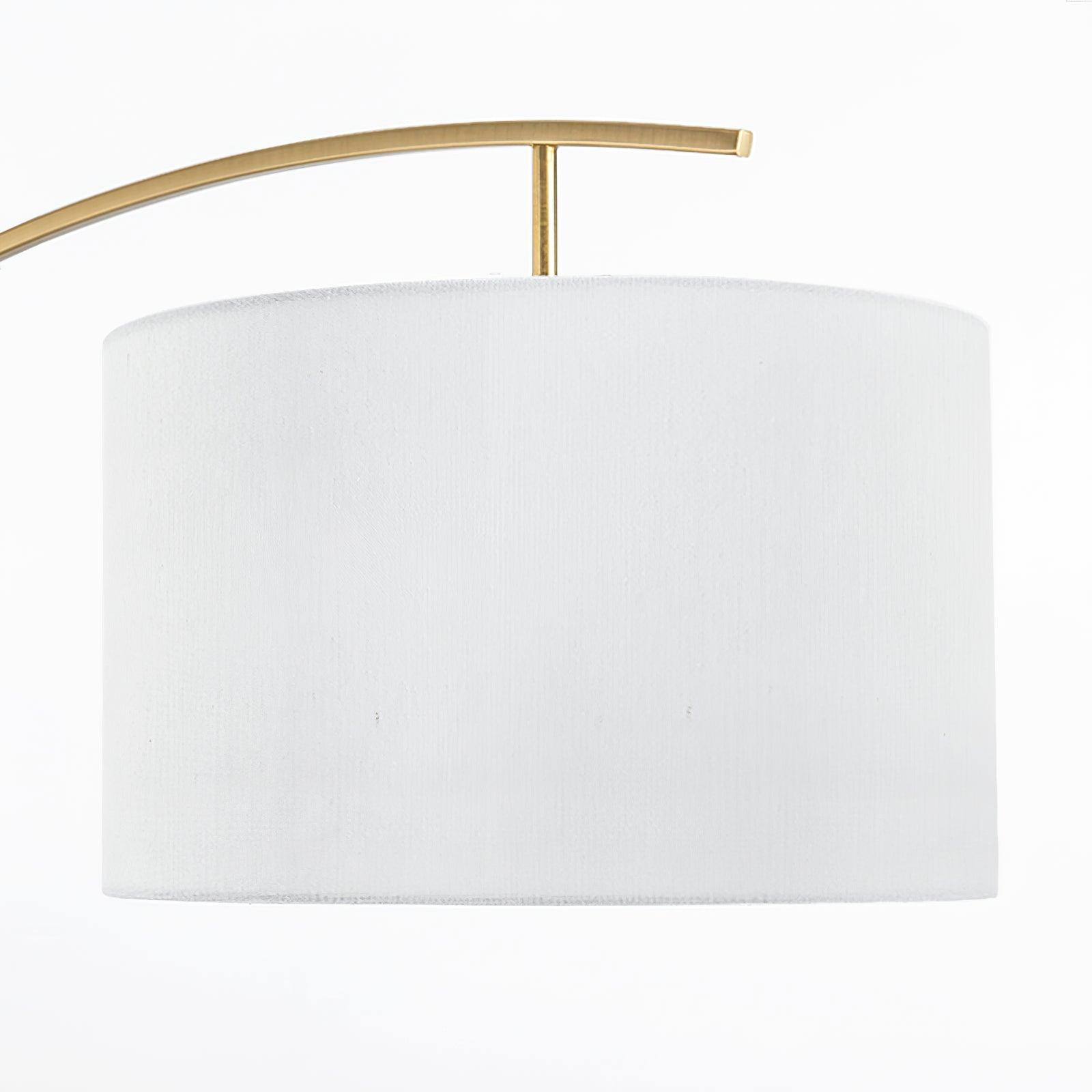 Elegant Arc Floor Lamp Large Curved Standing Light for Sofa and Dining Areas