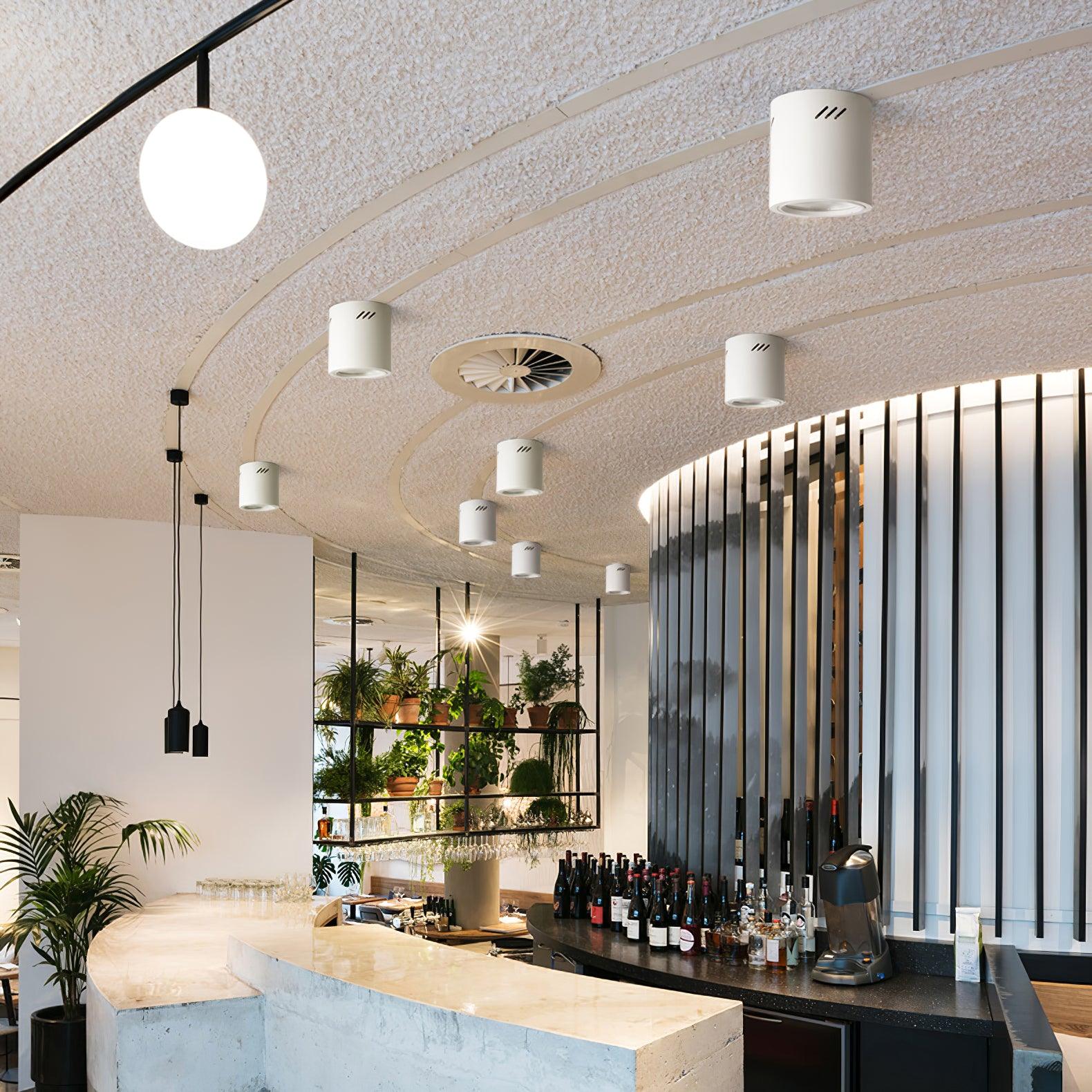 Maxi Rebel Surface Mounted LED Ceiling Spotlight for Modern Interior Lighting
