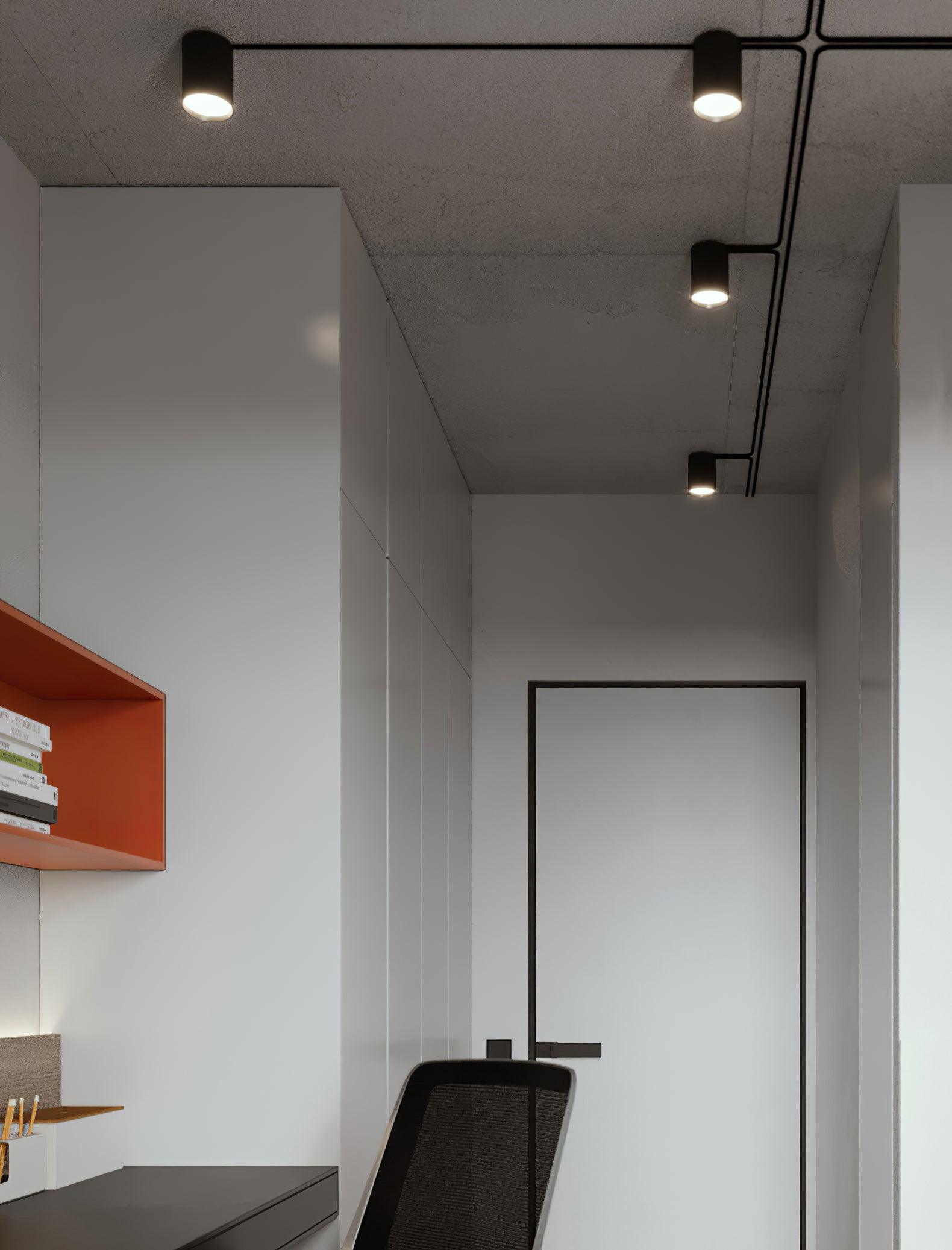 Maxi Rebel Surface Mounted LED Ceiling Spotlight for Modern Interior Lighting