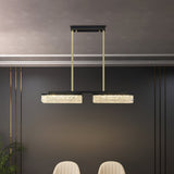 modern-gold-brass-pendant-light-with-resin-shades-and-three-color-led-light