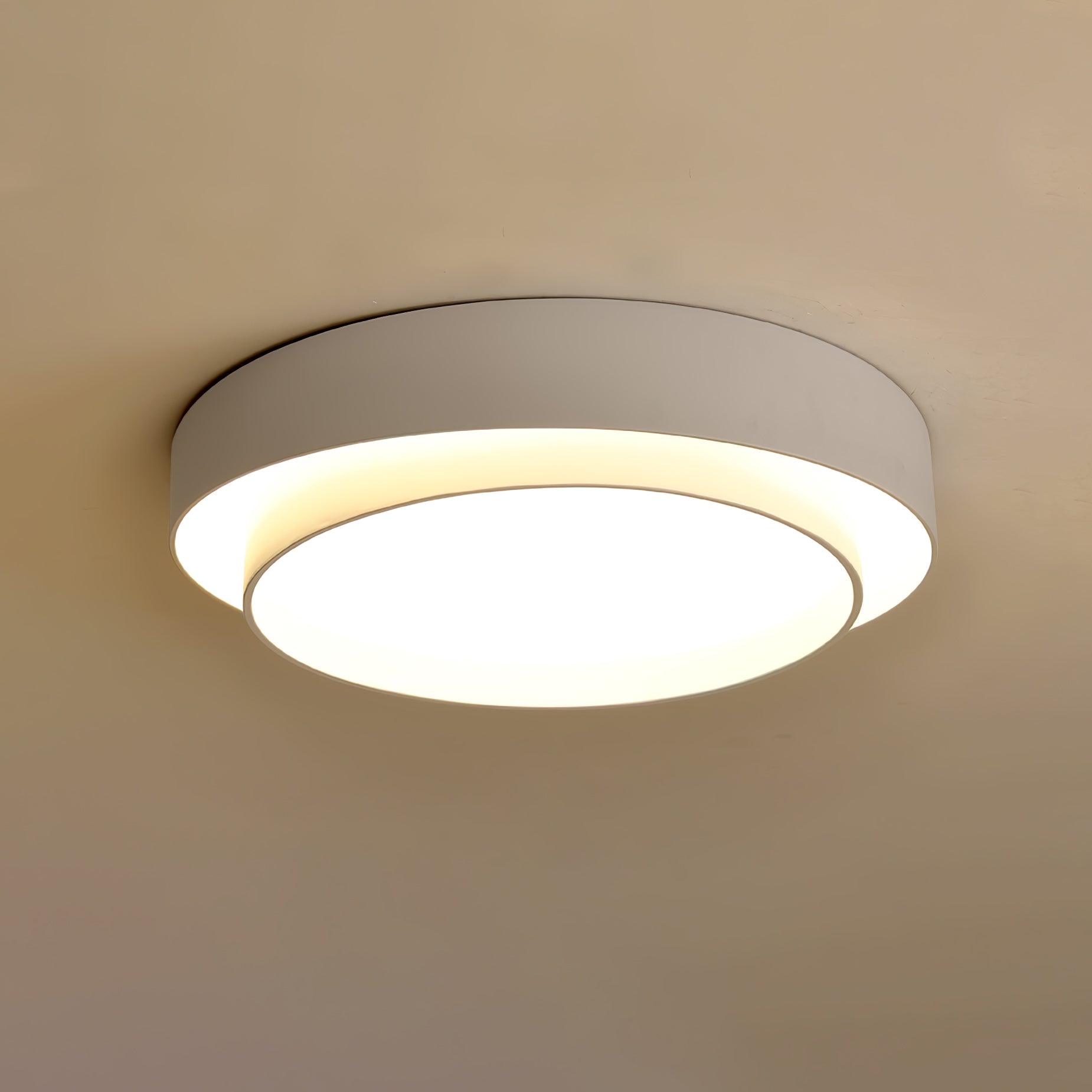 Modern Melody LED Flush Mount Ceiling Light Contemporary Cylindrical Lighting Fixture