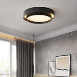 Modern Melody LED Flush Mount Ceiling Light Contemporary Cylindrical Lighting Fixture