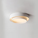Modern Melody LED Flush Mount Ceiling Light Contemporary Cylindrical Lighting Fixture