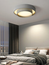 Modern Melody LED Flush Mount Ceiling Light Contemporary Cylindrical Lighting Fixture