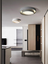 Modern Melody LED Flush Mount Ceiling Light Contemporary Cylindrical Lighting Fixture