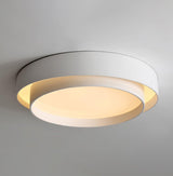 Modern Melody LED Flush Mount Ceiling Light Contemporary Cylindrical Lighting Fixture