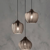 modern-ribbed-glass-pendant-light-with-melon-shade-for-dining-room