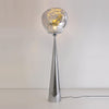Modern Melt Glass Cone Floor Lamp Tall Decorative Standing Light