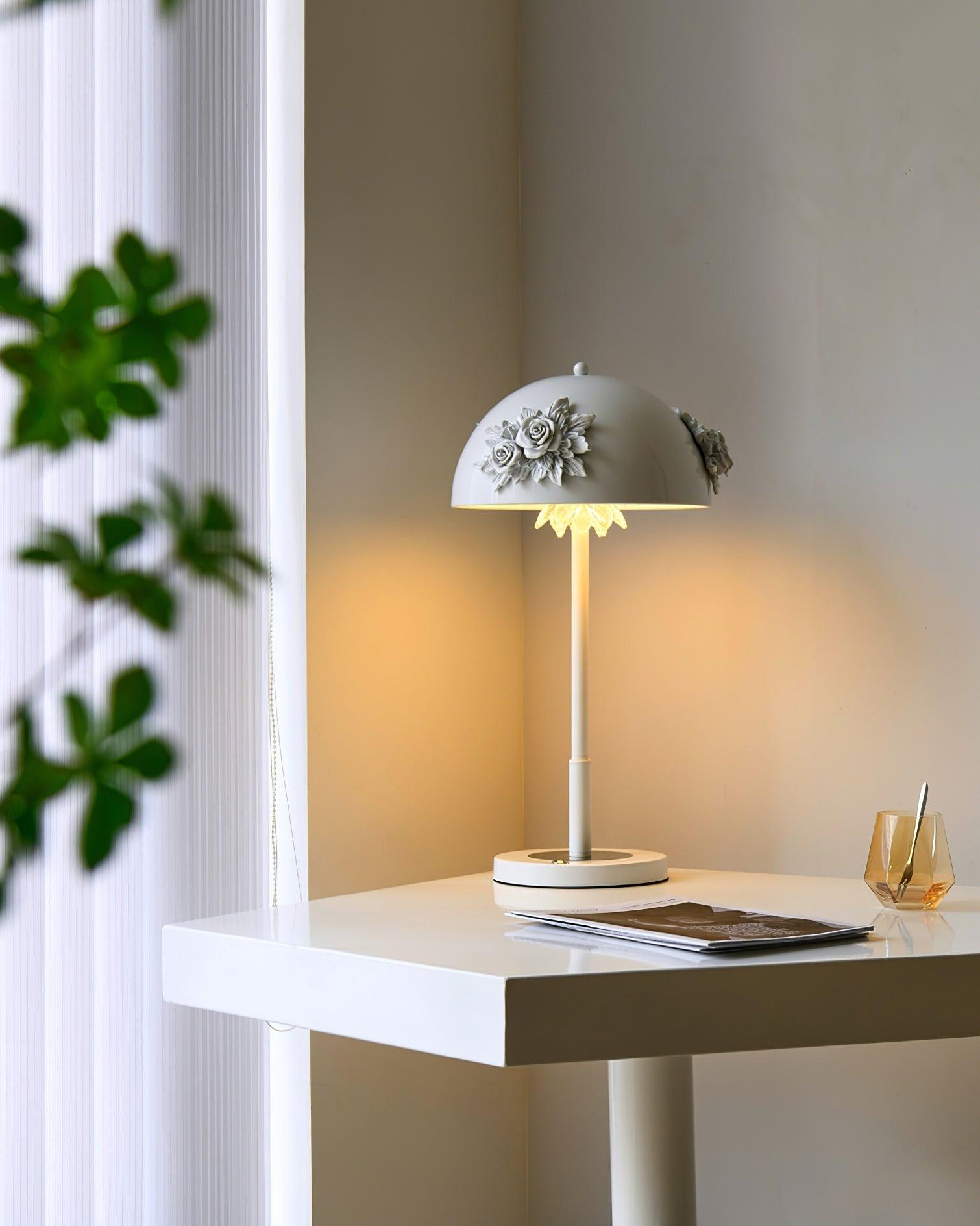 Meni Rechargeable Cordless LED Desk Lamp with Touch Control and Built in Battery
