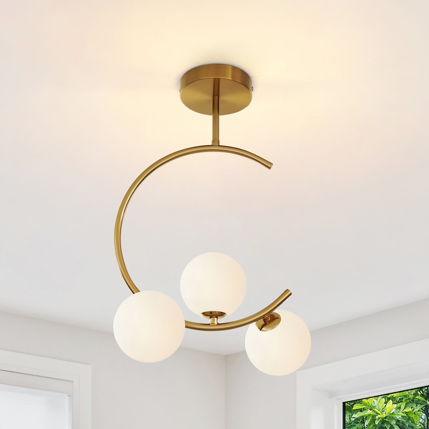 modern-meniscus-glass-globe-ceiling-lamp-artistic-sphere-semi-flush-mount-light-fixture